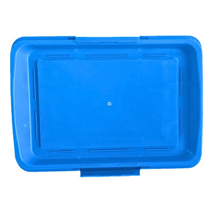 Baño Ecológico Para Perros Gatos Sanitario Ecológico Perros Azul Celeste