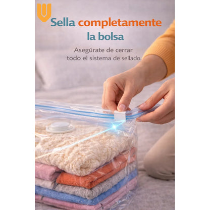 Vitrineon Bolsa Compresora Reutilizable Ahorro Espacial