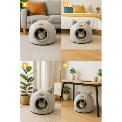 Cama Para Perros Y Gatos Camas Mascotas Gatos Perros Cama M Gris Gato
