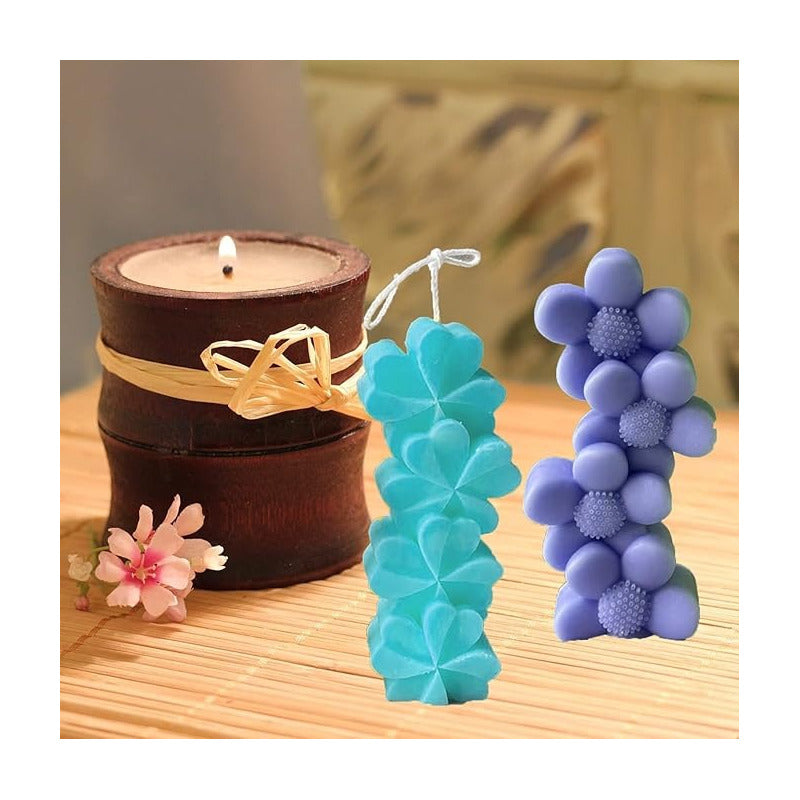 Molde De Silicona Resina Flores Molde Resina Silicona Flores