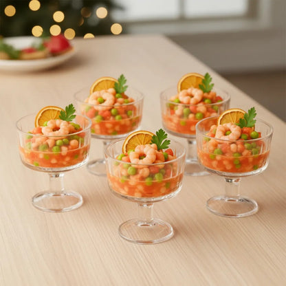 12 Copa Ceviche Mojito Coctel Copas Vidrio Copa Transparente