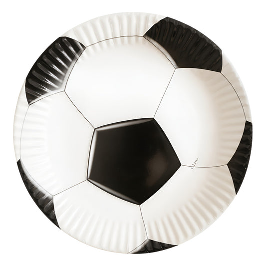 X20 Platos Cumpleaños Futbol Platos Desechable Decoracion