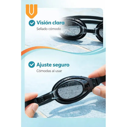 Lentes Natacion Niños Piscina Uso Diario Clases Aprendizaje