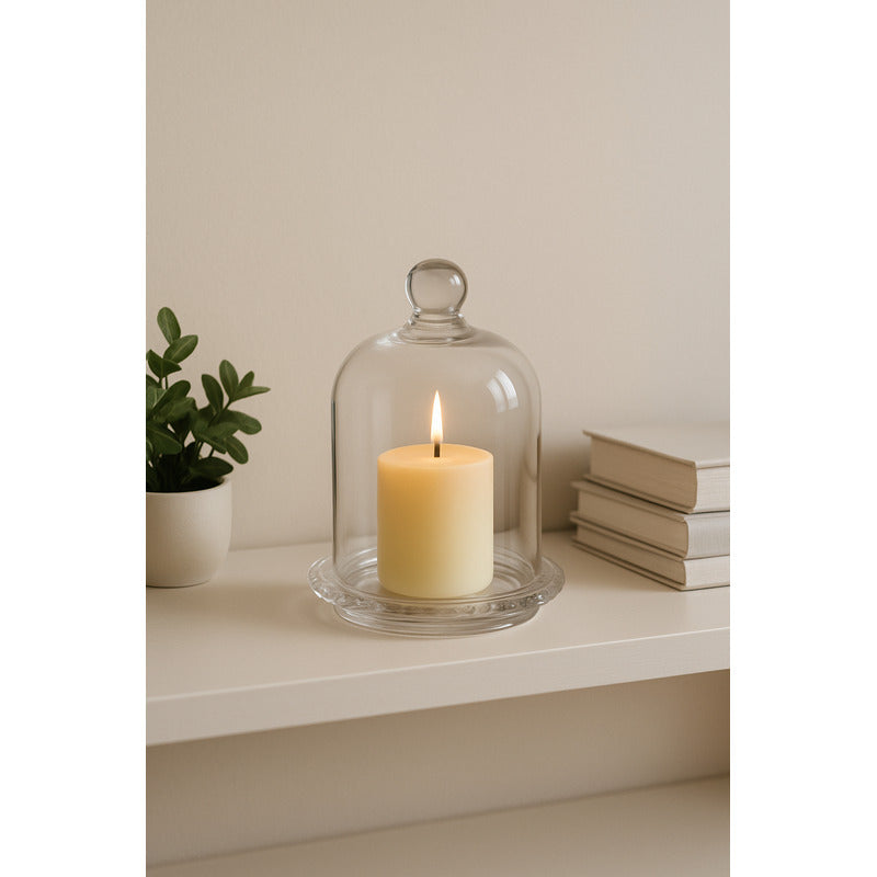 Porta Velas Vidrio Porta Velas Decoracion Porta Vela Hogar Transparente