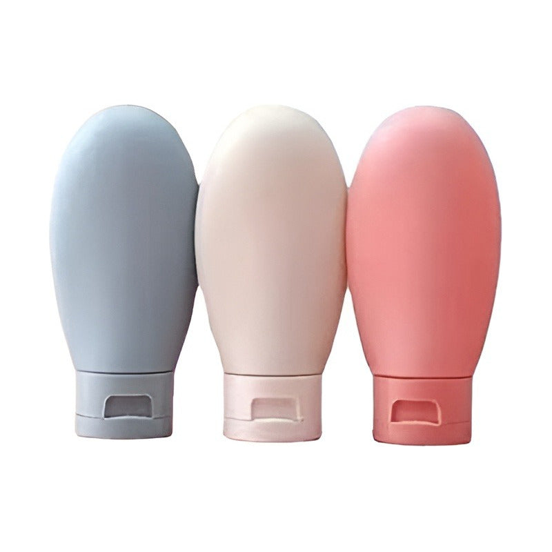 Set 3 Botellas De Viaje Porta Shampoo Botellas Viaje Shampo Multicolor