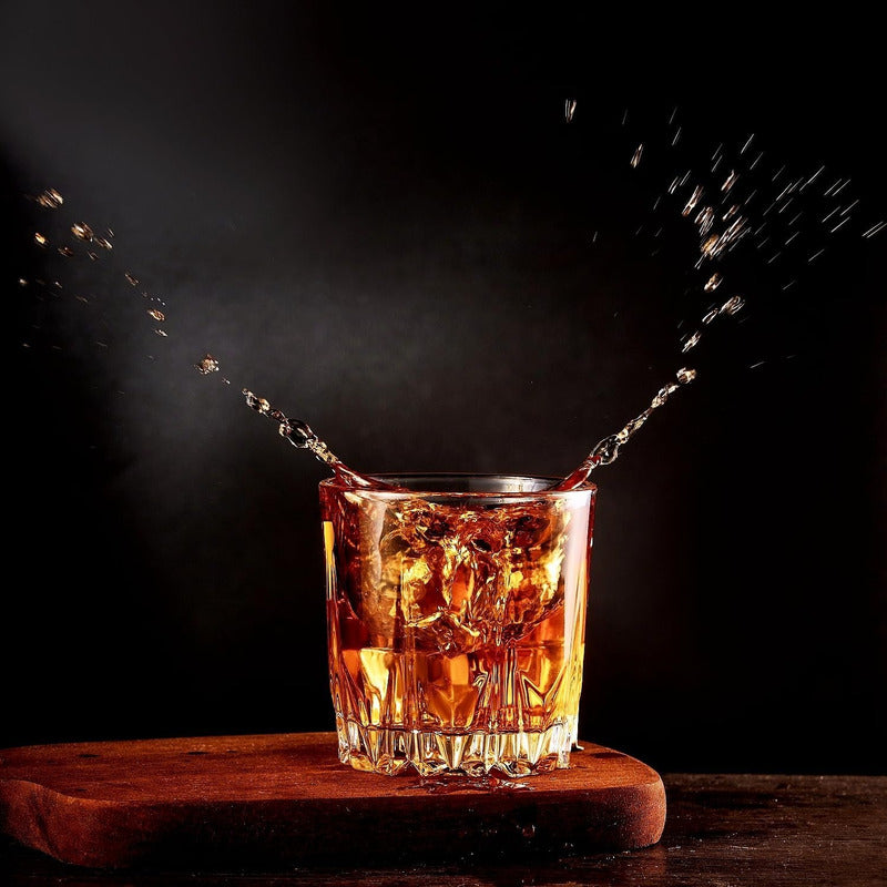 6 Vasos De Whisky Vaso De Vidrio Vaso Whisky Vidrio 300 Ml