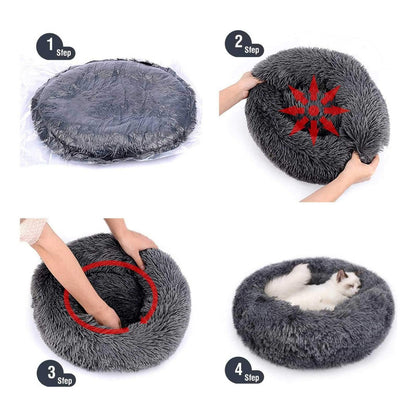 Camas Perros Cama Para Gato Mascotas Cama Antiestres 70 Cm