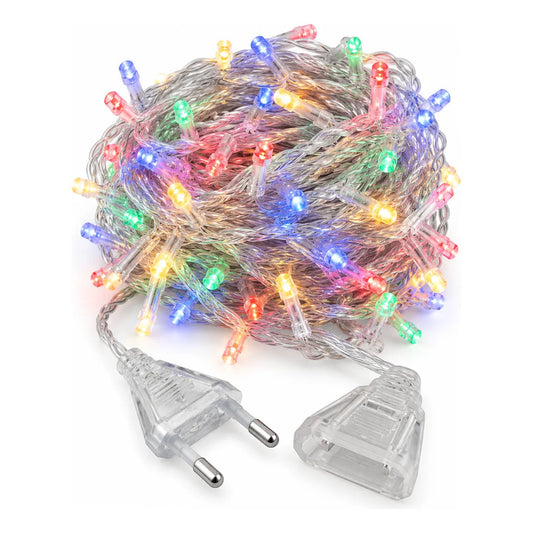 Luces Navideñas Decoración Árbol Navidad Guirnaldas Multicol Multicolor Guirnalda Led Navidad Luz 5 Metros Ocho Funciones Cable... Multicolor Guirnalda Led Navidad Luz 5 Metros Ocho Funciones Cable...