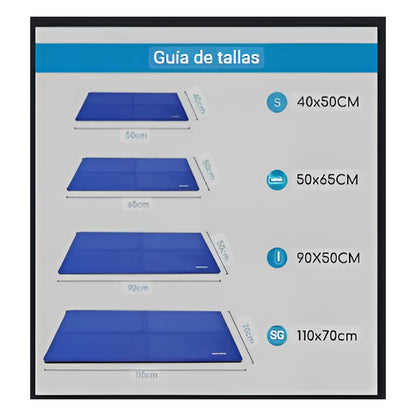 Manta Refrescante Perro Manta Refrigerante Perro Manta 90x50