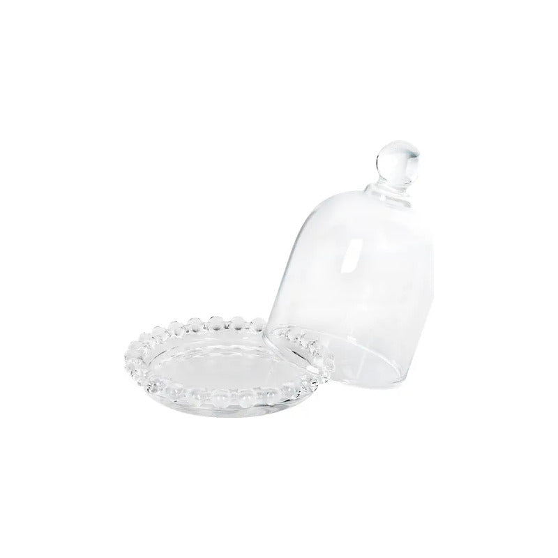 Cenicero De Vidrio Circular Con Tapa Cenicero Vidrio Redondo