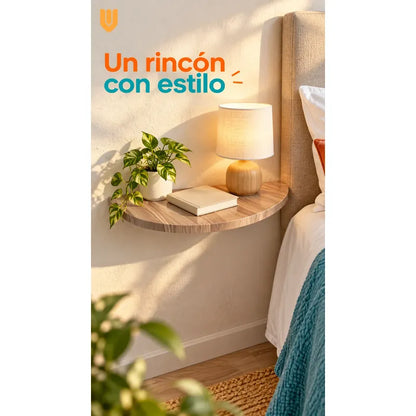 Repisa Flotante Semicircular Mdf Beige 45cm Vitrineon Cl Beige Repisa Mural Flotante Estante Decorativo Organización Recibidor Living Oficina Madera Mdf Muro Concreto Vestidor 45cm