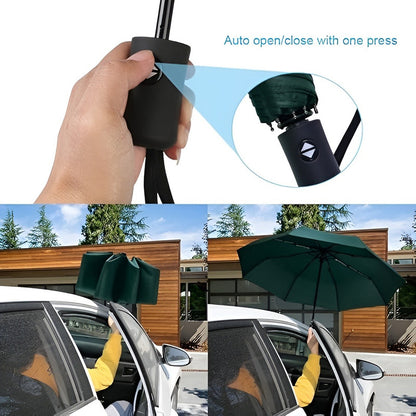 Paragua Parasol Lluvia Retractil Plegable 8 Varill Sombrilla