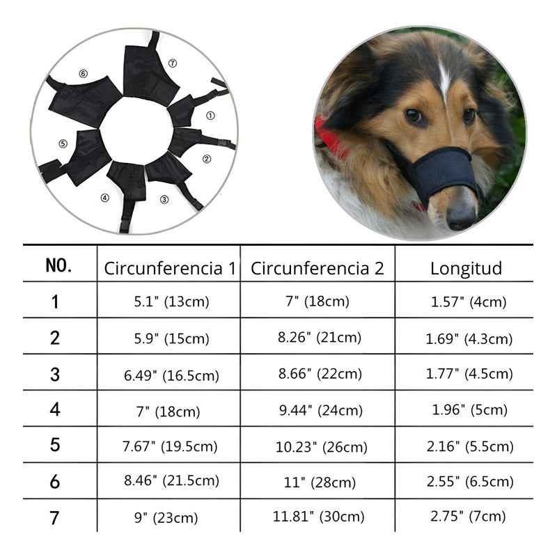 Bozal De Entrenamiento Para Perros Bozal Para Perros Talla 1