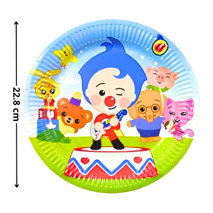 X20 Platos Cumpleaños Platos Desechable Plim Plim Cumpleaños