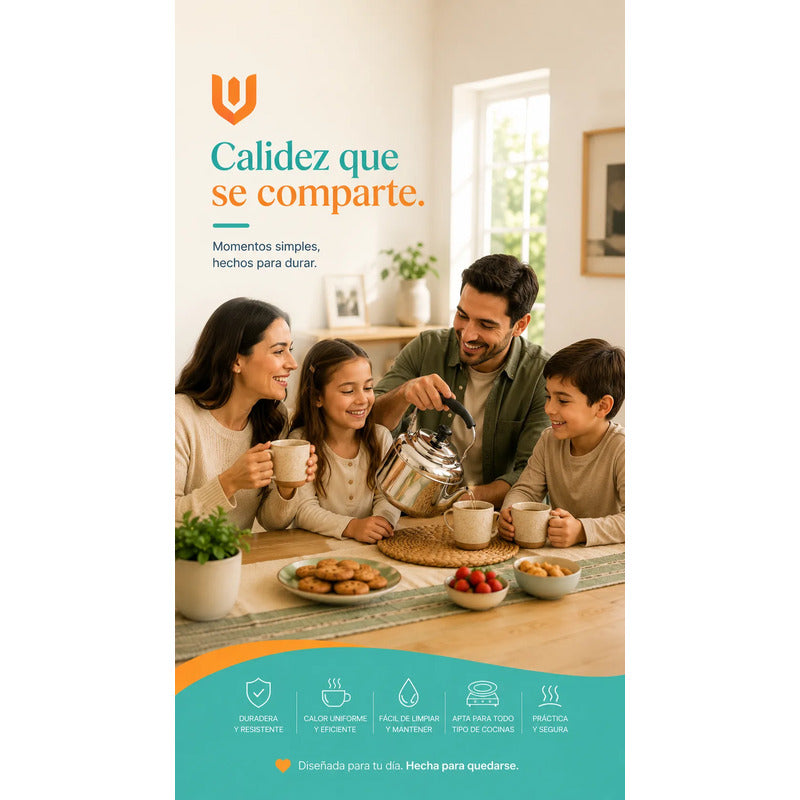 Tetera  Inoxidable Barista Vertido  Café Filtrado Hogar Plateado