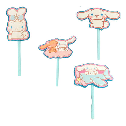 Topper Cumpleaños Torta Cotillon Cup Cake Fiestas Decoracion