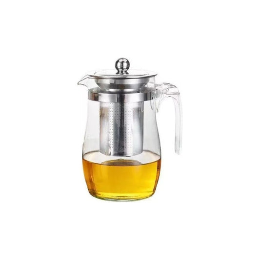 Tetera Té Infusiones Vidrio Con Filtro Acero Inox 500ml