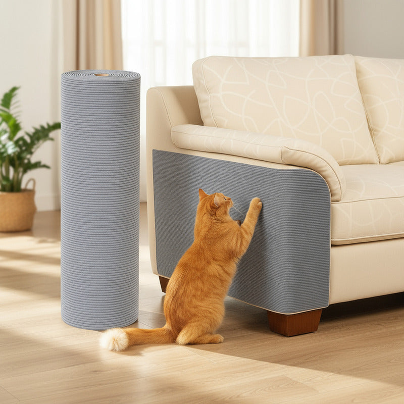 Protector Sillón Gato Tapete Rascador Antiarañazos Mueble