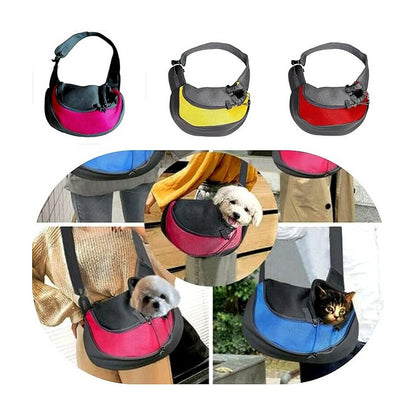 Bolso De Mascota Transporte Cangurera Perro Gato Mascota S