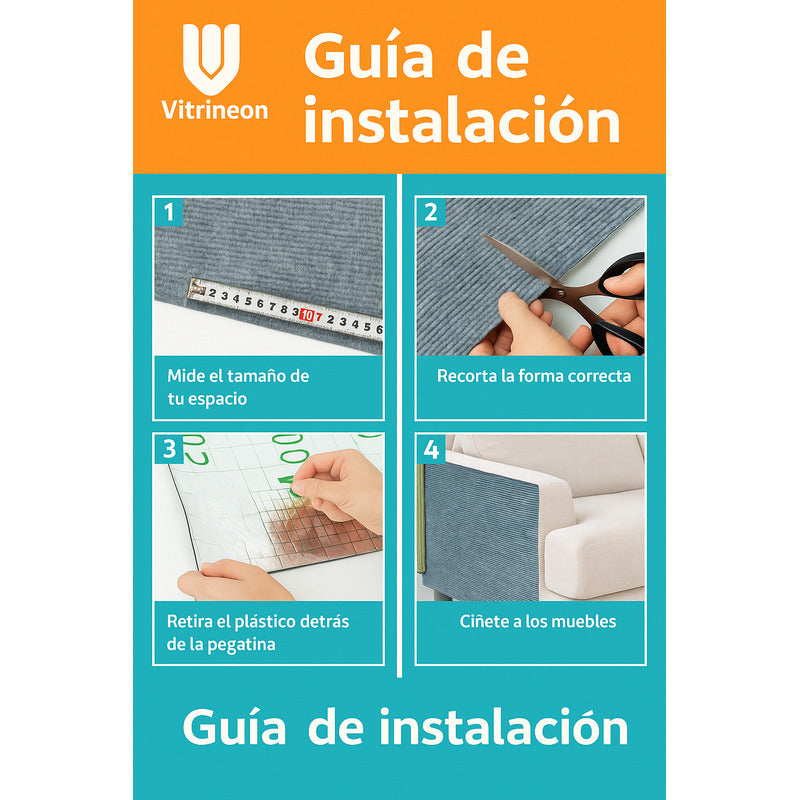 Protector Sillón Gato Tapete Rascador Antiarañazos Mueble