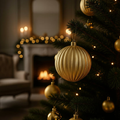 Transforma Arbol Set 28 Esferas 12,5 Cm Plástico Navidad