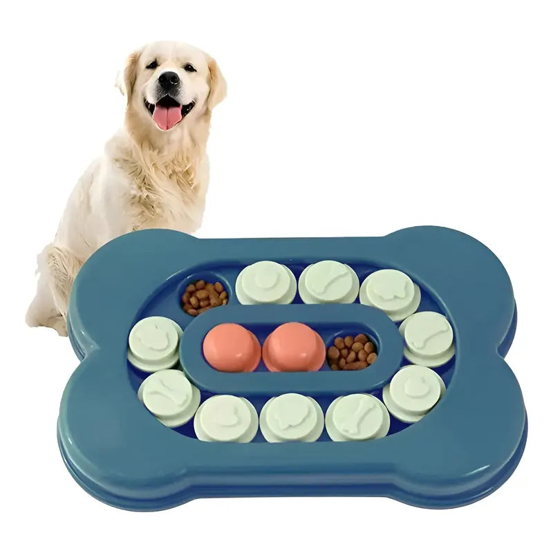 Plato Puzzle Plato Perro Ansioso Dispensador De Comida