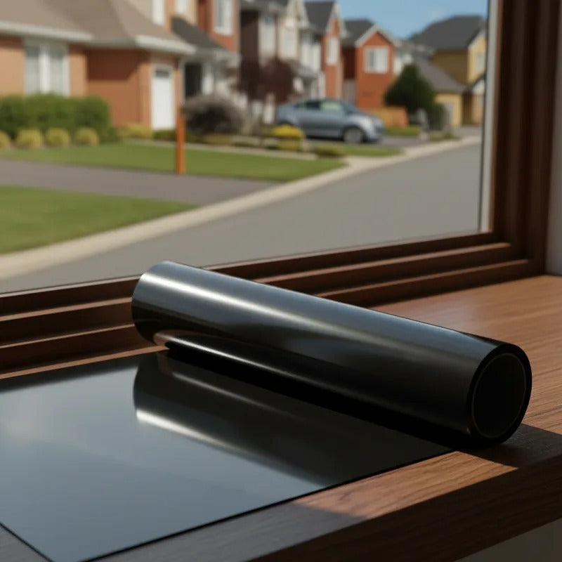 Vinil Espejo Privacidad Film Solar Electrostica Ventanas