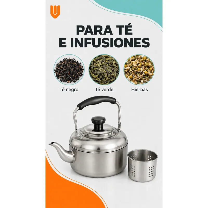 Cafetera Cuello Cisne Sopas Infusiones Montaña Full Cocina P Tetera Cuello Cisne Acero Inoxidable 2 Litros Plateada Mango Plástico Apta Fuego Directo Cocina Cafés Tés Dcbz18 Premium
