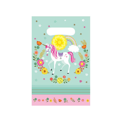 20 Bolsas Para Piñata Bolsas Dulces Bolsa Fiesta Unicornio
