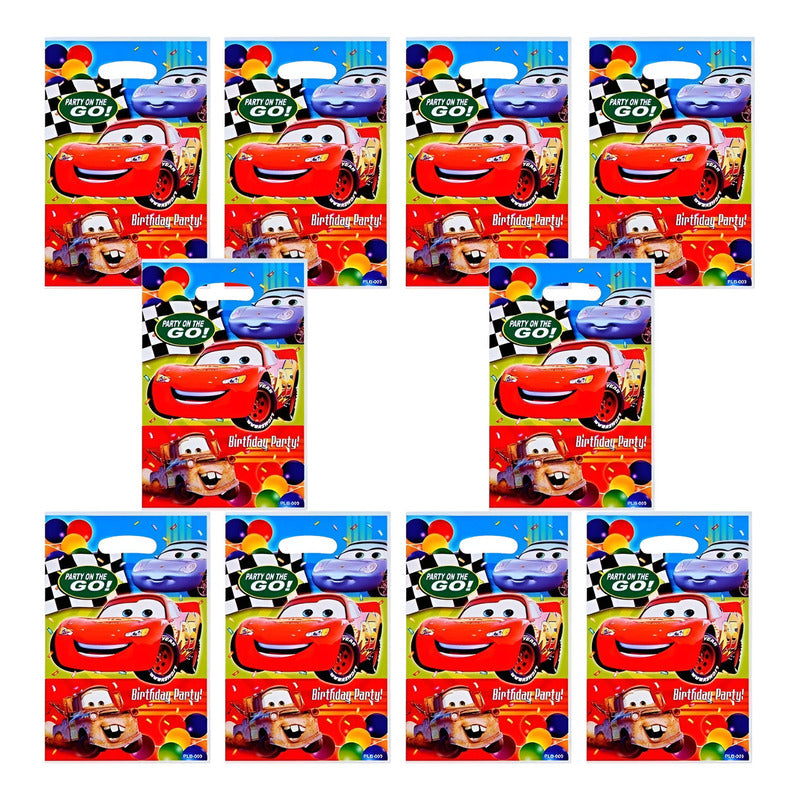 10 Bolsas Para Piñata Cars Bolsas Para Dulces Piñata Fiesta Color Rojo Tamaño De La Piñata Grande Vitrineon Cl