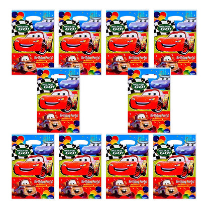 10 Bolsas Para Piñata Cars Bolsas Para Dulces Piñata Fiesta Color Rojo Tamaño De La Piñata Grande Vitrineon Cl