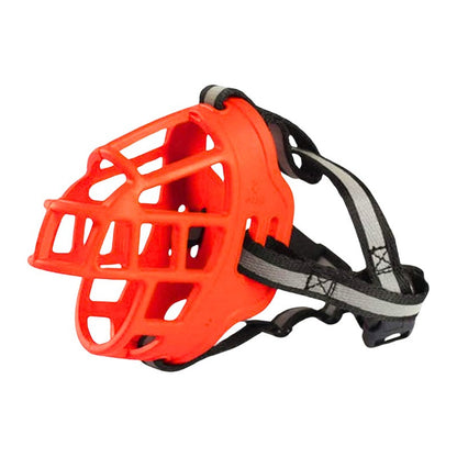Bozal Perro Xl Vitrineon Cl Caucho Ajustable Antiescape