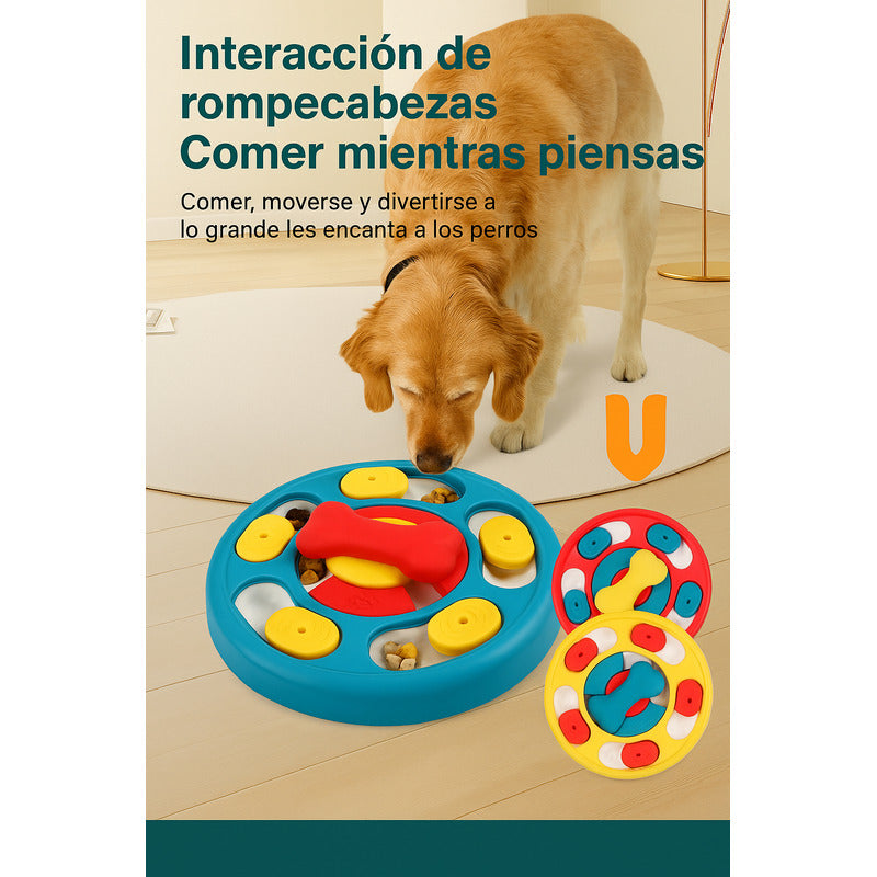 Juguete Plato Interactivo Perro Juguete Comedero Para Perro