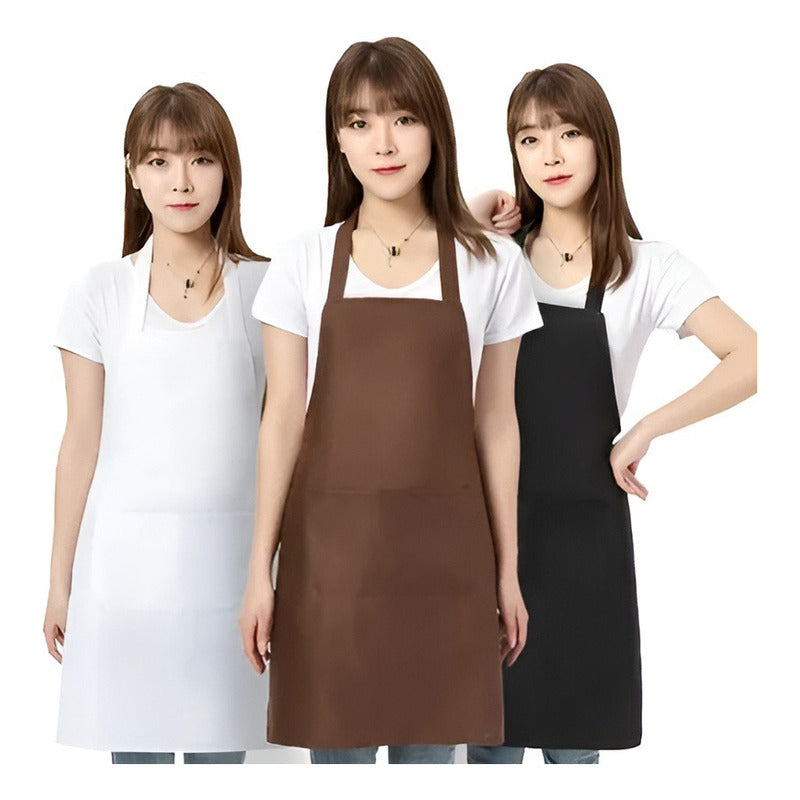 Pechera Delantal De Cocina Impermeable Ajustable Multiusos