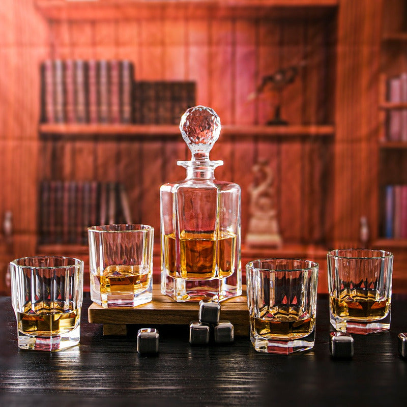 6 Vasos De Whisky Vaso De Vidrio Vaso Whisky Vidrio 300 Ml