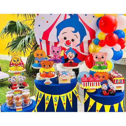 40 Bolsas Para Piñata Payasito  Bolsas Para Dulces Piñata Celeste 176