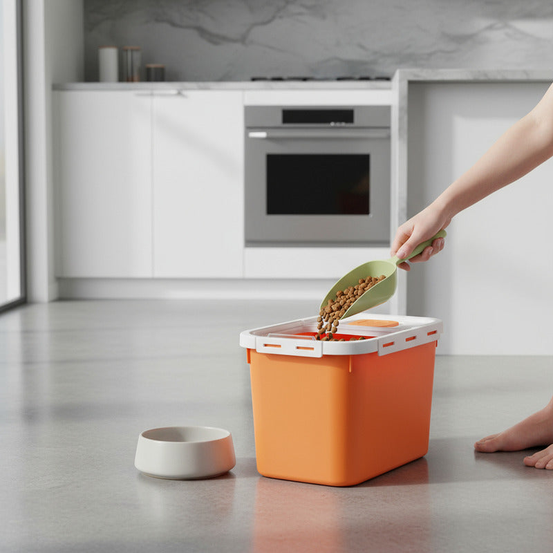 Recipientes De Alimentos Para Perros Gatos Cierre Hermético