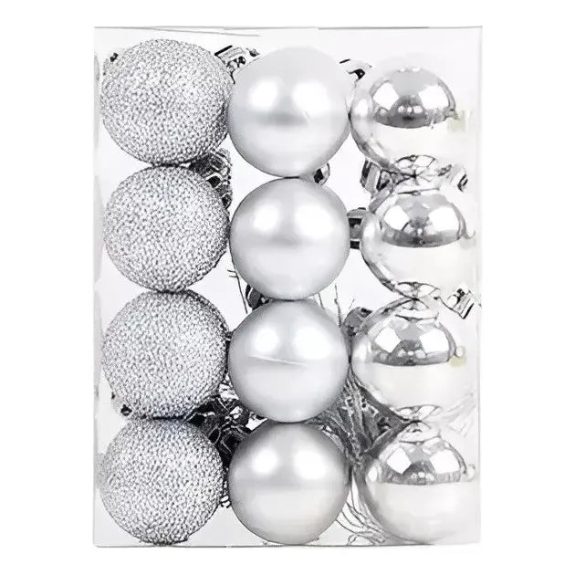 Esferas Navidad 5 Cm Brillante Mate 20 Unid Vitrineon Cl
