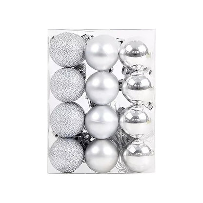 Esferas Navidad 5 Cm Brillante Mate 20 Unid Vitrineon Cl