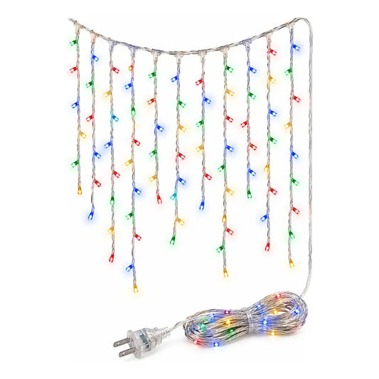 Luces Navideñas Guirnaldas Multicolor Decoración Árbol Navid Multicolor Guirnalda Led Navidad Luz 5 Metros Ocho Funciones Cable... Multicolor Guirnalda Led Navidad Luz 5 Metros Ocho Funciones Cable...