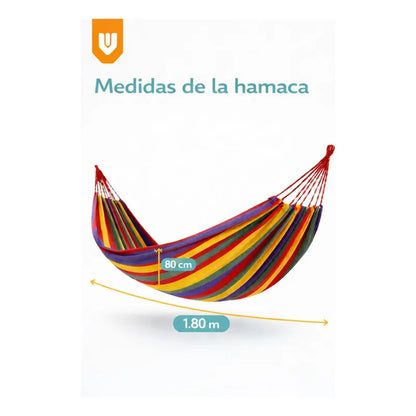 Hamaca Colgante Hogar Columpio Terraza Hamaca 1 Plaza