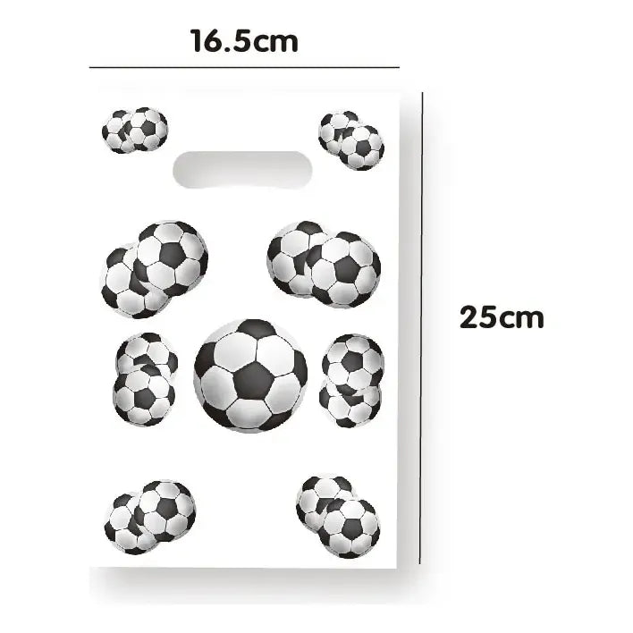 X10 Bolsas Para Piñata Pelota Futbol Bolsas Dulces Piñata  Blanca Pelota Futbol Blanca