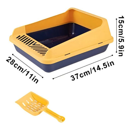 Arenero Para Gato + Tapete Alfombra Gato + Arena Tofu 2.5 Kg