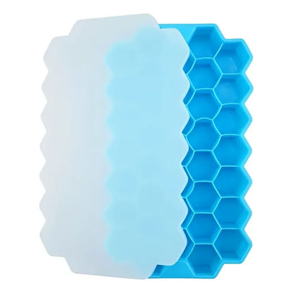 X2 Hielera Cubeta De Hielo Silicona Molde Para Hielo 37cav Multicolor