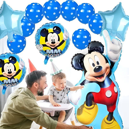 Set De Globos Mickye Mouse Decoracion Cumpleaños Mickey 011