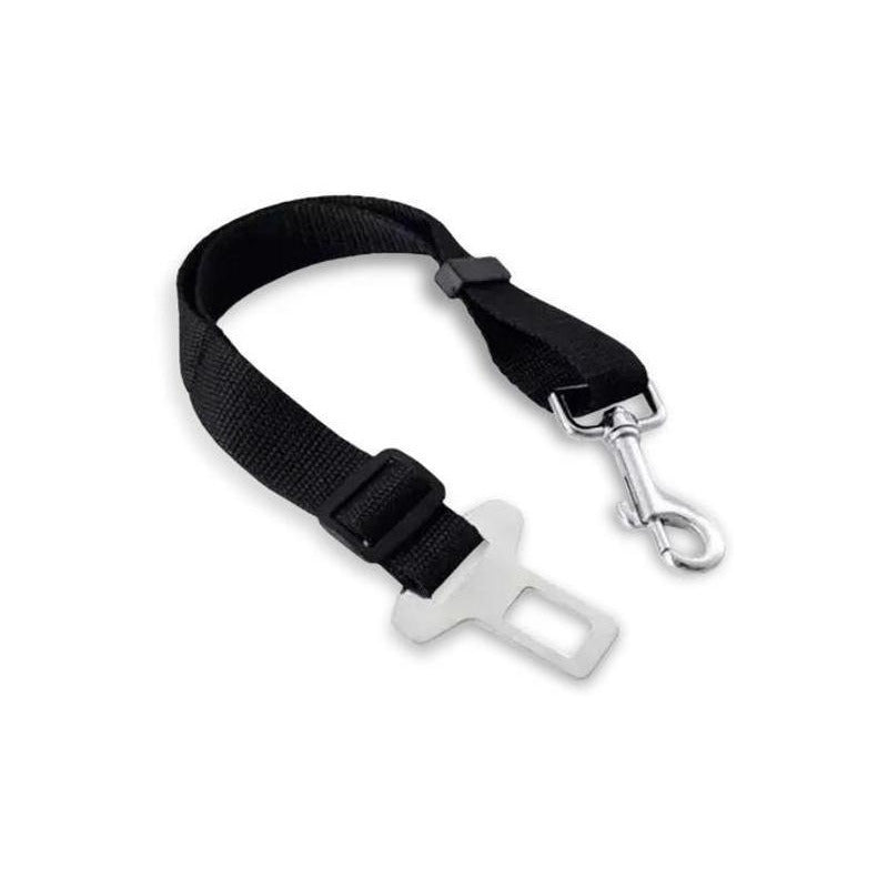 Cinturón De Seguridad Para Perros Y Gatos Pet Woof Negro