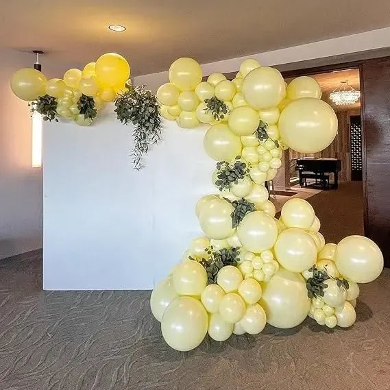X25 Globos Globos Cumpleaños Globo Unicolor Decoracion 557 Amarillo