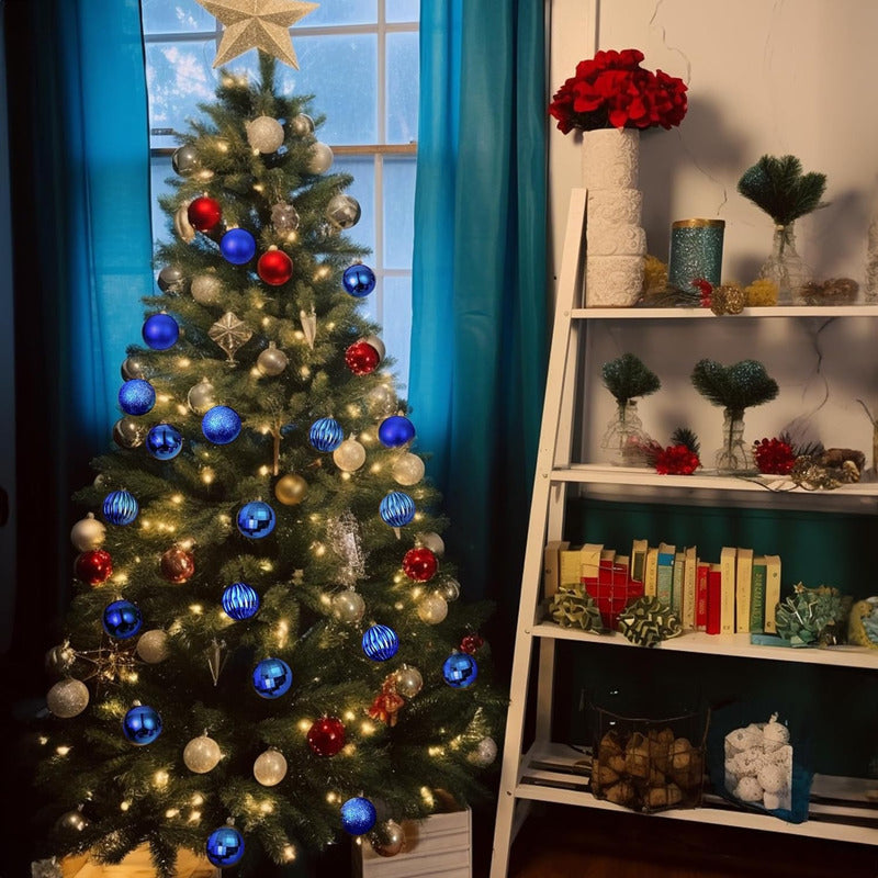 Esferas Navidad Adornos De Navidad Decoracion Navideña Bolas