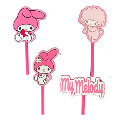 Topper Cumpleaños Torta Cotillon Cup Cake Fiestas Decoracion