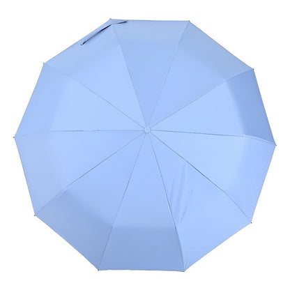 Parasol Retractil Sombrilla Plegable Paragua Lluvia 8 Varill